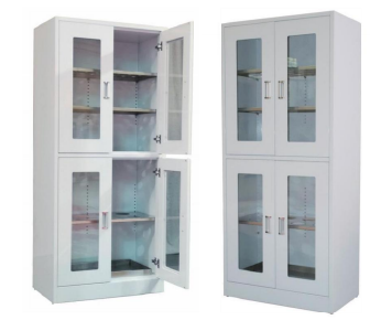 Laboratory Glassware Storage Cabinet with Adjustable Drainage Shelves