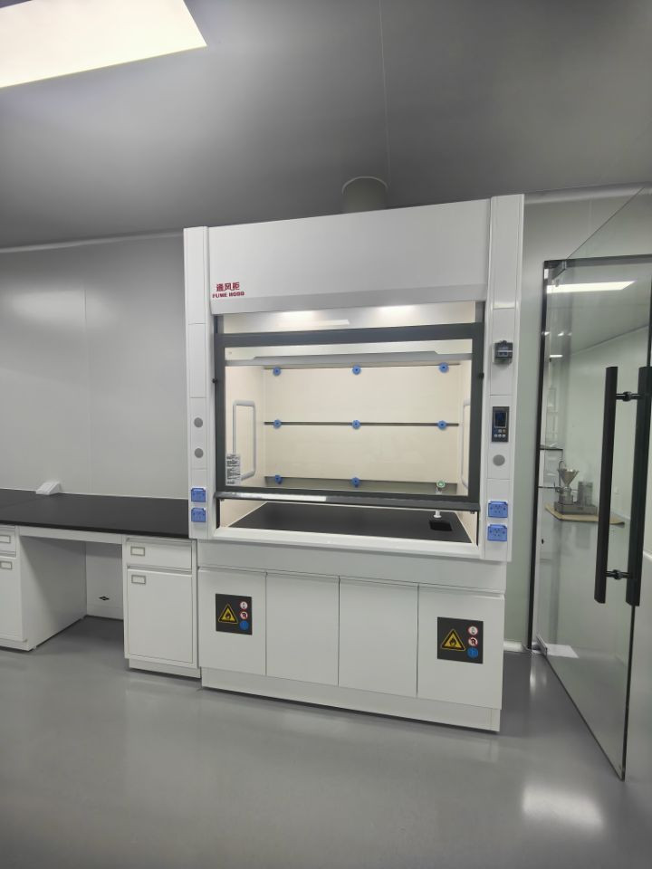 All Steel Fume Hood Acid Alkali Resistant Laboratory Fume Cupboard For Chemistry Lab School Hospital